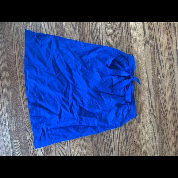 JCrew factory Royal blue midi skirt - size M - Picture 1 of 4